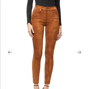 Good American Good Waist Suede Sz 27